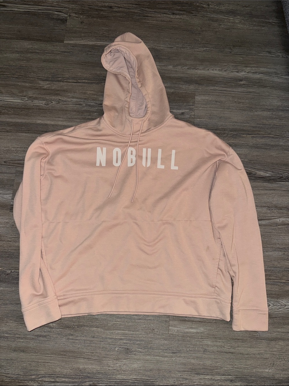 NO BULL Pink Hooded Sweatshirt